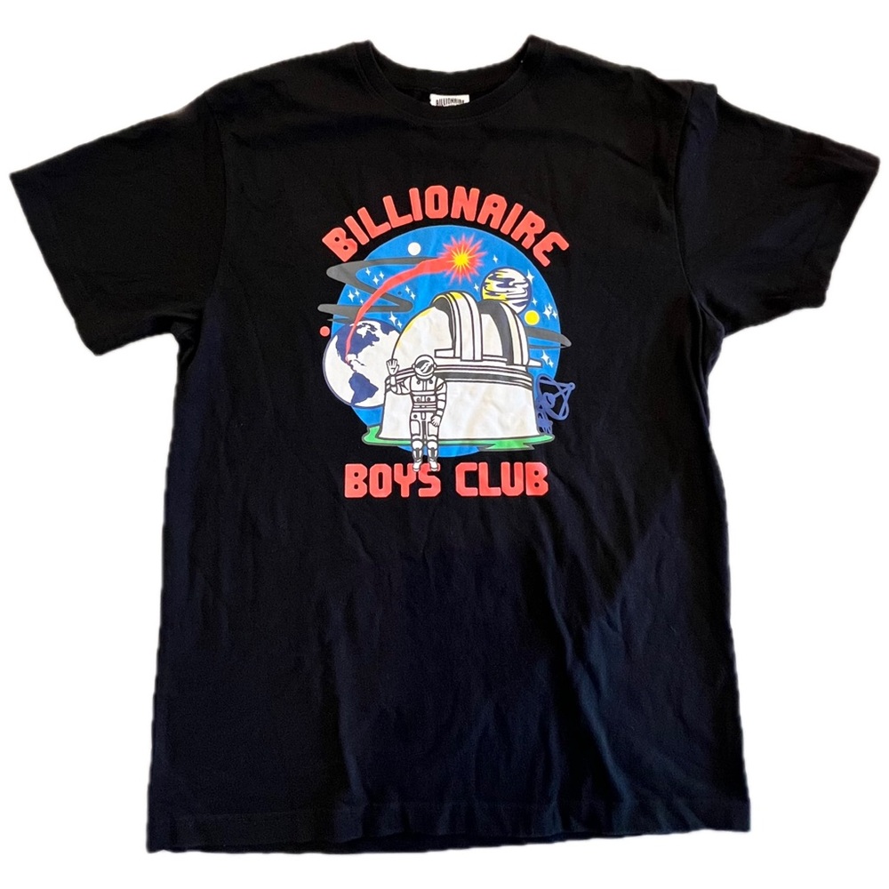 Billionaire Boys Club Observatory
Graphic Space-Themed T-Shirt Black SZ Large